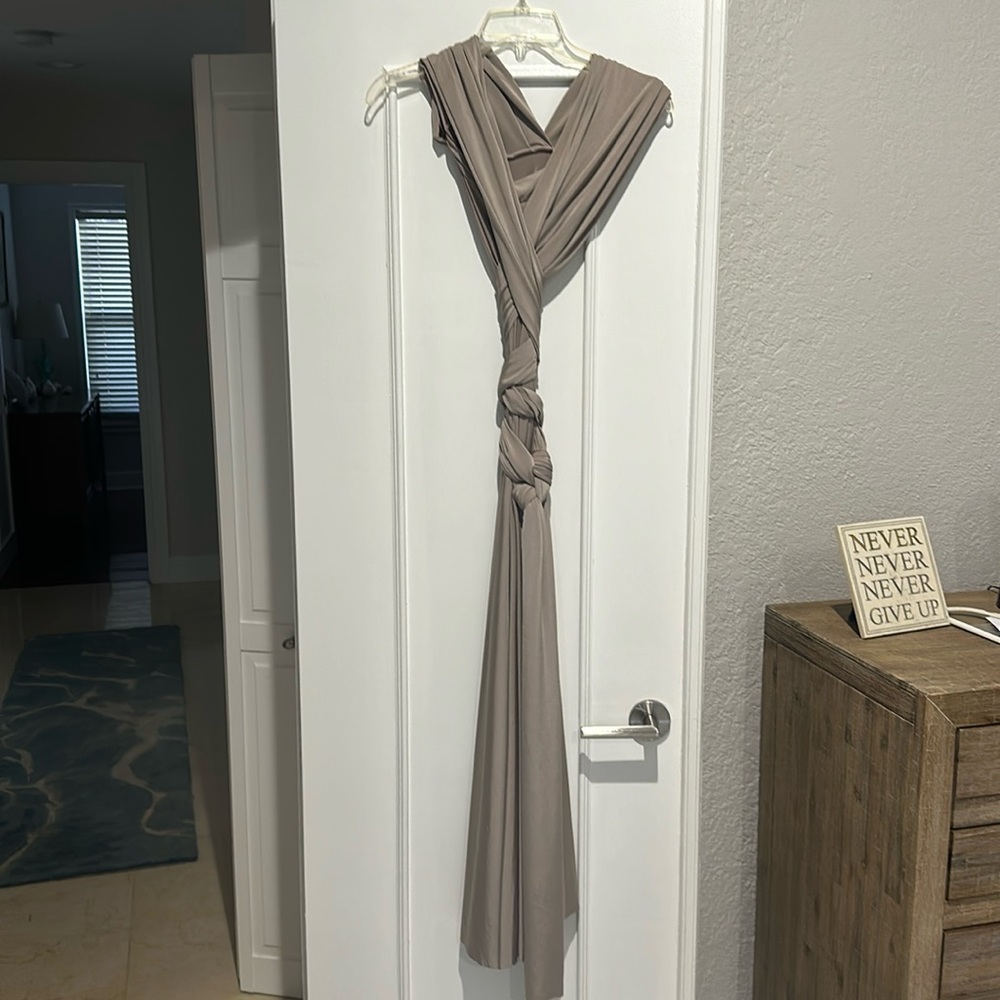 Two birds bridesmaid dress. Convertible into many styles